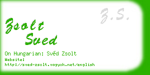 zsolt sved business card